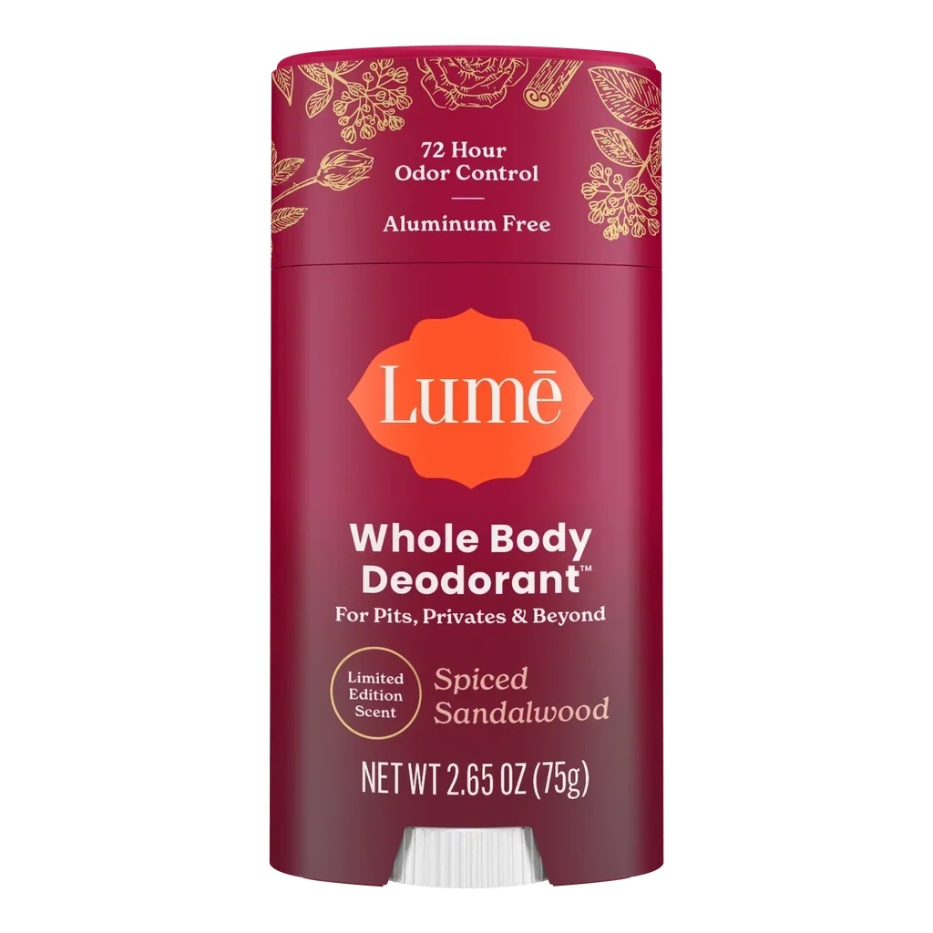 Lume Solid Stick Deodorant Moonlight Amber